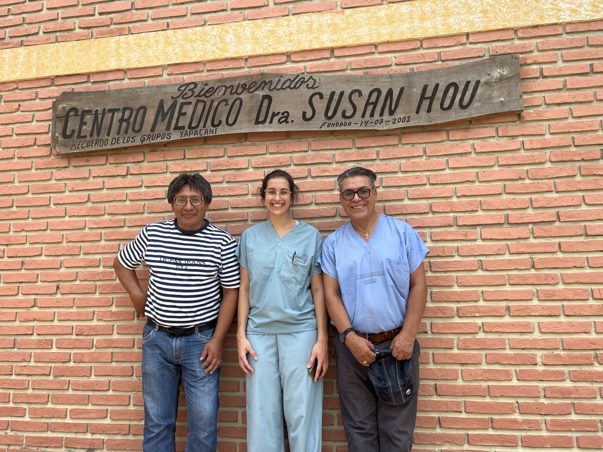MedChiefs's tweet photo. We're so excited that our Global Health track is in full swing again! Nicole is spending her elective time working with our community partner, Centro Medico Susan Hou, in Bolivia! https://t.co/ot32vTAo18
