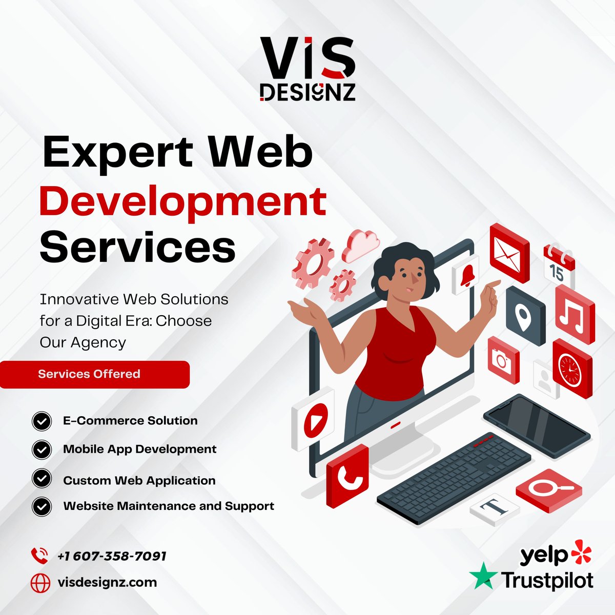 visdesignz's tweet image. "Unlock online potential with our expert web development. Tailored solutions, innovative design, and cutting-edge technology to elevate your digital presence."
#ExpertWebDevelopment #DigitalInnovation #WebSolutions #TechExcellence #CustomWebDesign #DigitalTransformation #Code