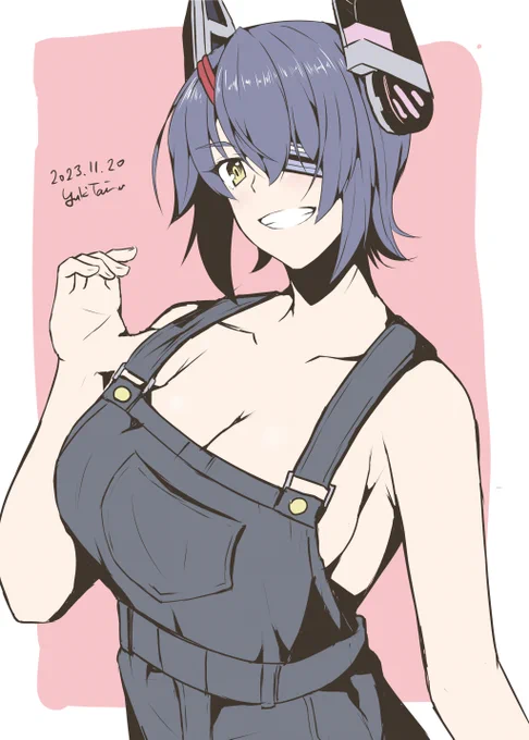 オーバーオール#天龍 #艦これ 
