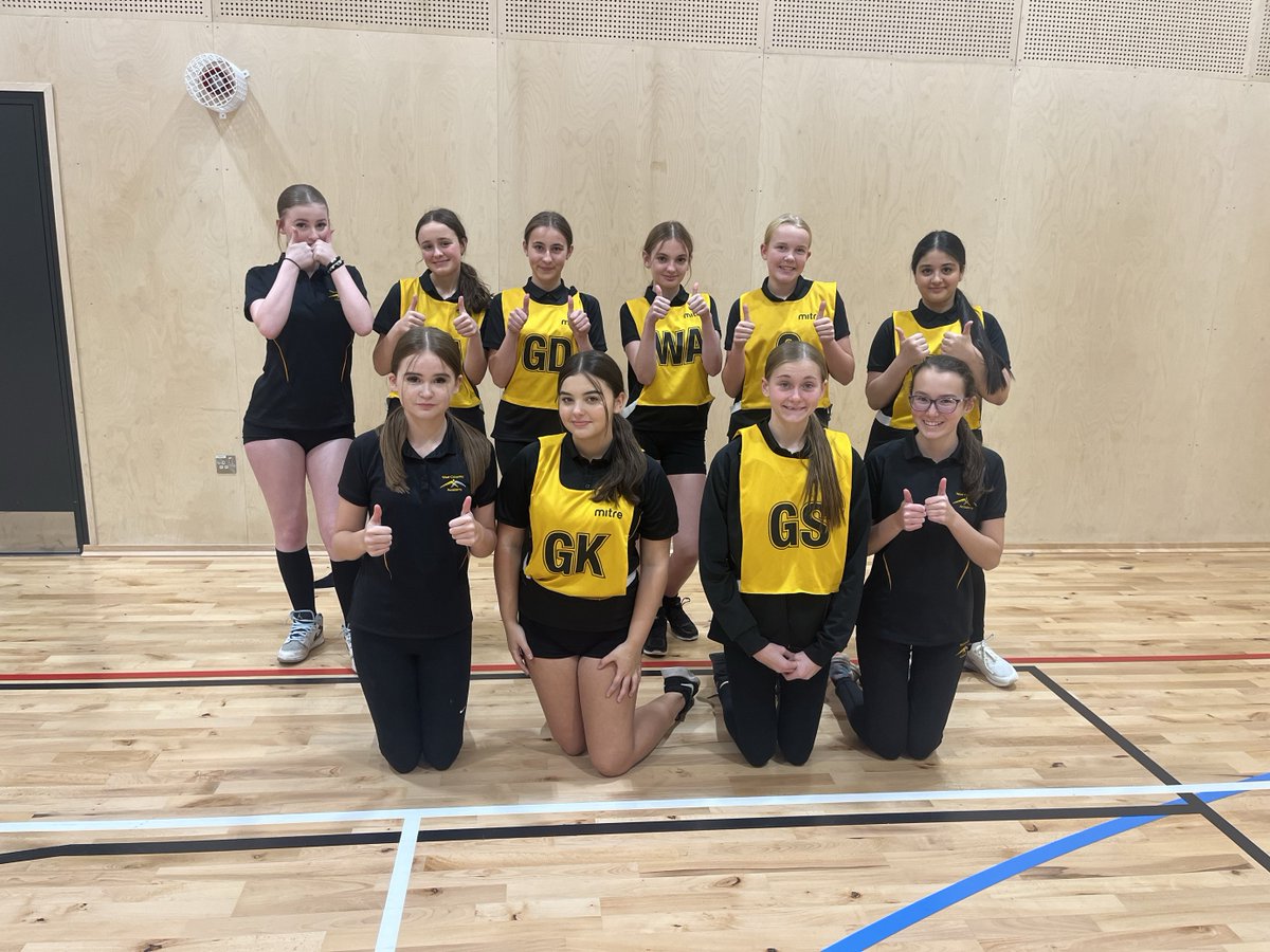 An incredibly busy week of sport for the PE Dept last week with a host of events. Y7 and Y9 Netball (Y9 Below) both won up against Stoke Park teams. Y8 Football team also won against Ernesford Grange.
A group also supported the Primary Indoor Athletics Competition. Well done!
