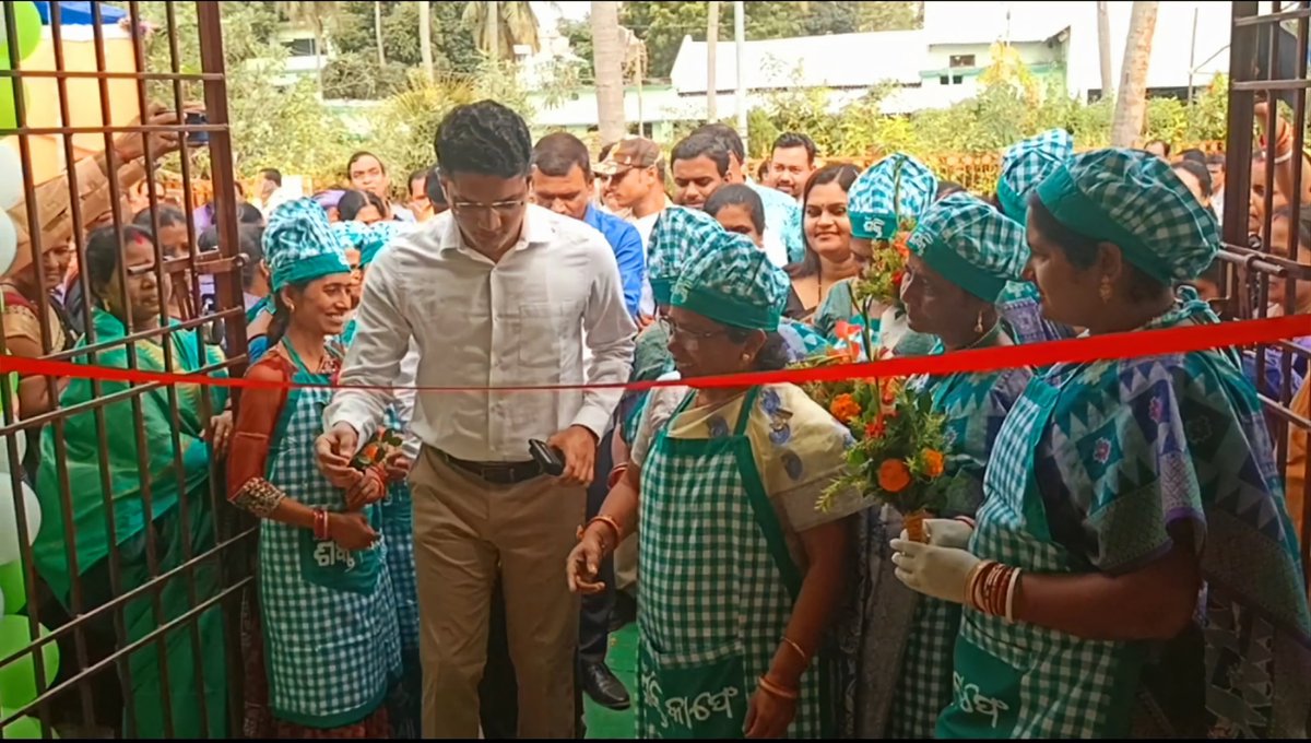 Today <a href="/DBalasore/">Collector & DM Balasore</a> inaugurated Mission Shakti Cafe at Remuna Block . 
The cafe stands as a beacon of women empowerment, symbolizing self-reliance. Beyond delightful culinary experiences it is a platform for skill development &amp; entrepreneurship fostering confidence &amp; autonomy.