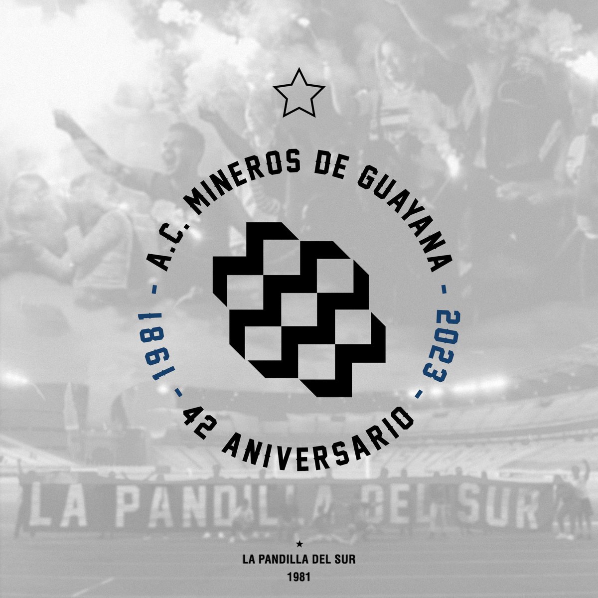 PandillaDelSur's tweet photo. ¡42 Aniversario!

En medio de tantas dificultades, hoy celebramos el aniversario 42 de NUESTRO @minerosguayana. https://t.co/rNGdhBiW0I