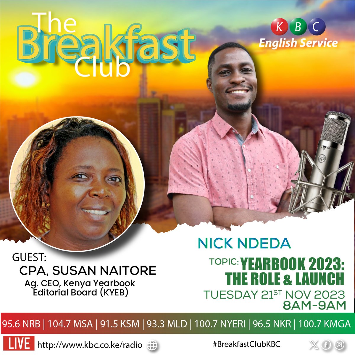 “Develop success from failures. Discouragement and failure are two of the surest stepping stones to success.” ~Dale Carnegie GOOD MORNING! @NickNdeda Listen live: kbc.co.ke/radio ^PMN #BreakfastClubKBC