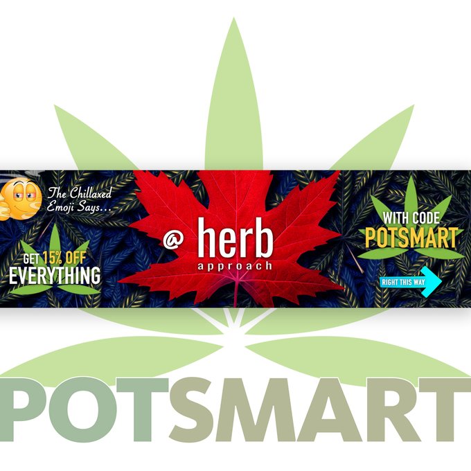 PotsmartTweets's tweet photo. Listen to the chillaxed emoji...  

Get 15% off EVERYTHING at @HerbApproach when you use code POTSMART at checkout.

Excelente!! 😃👆

#cannabis #coupon #marijuana #highlife #StonerFam #canadianstoners #highsociety #weednation #cannabisculture #stoned #Mmemberville #potsmartdeals https://t.co/ZzKZTz3ou0