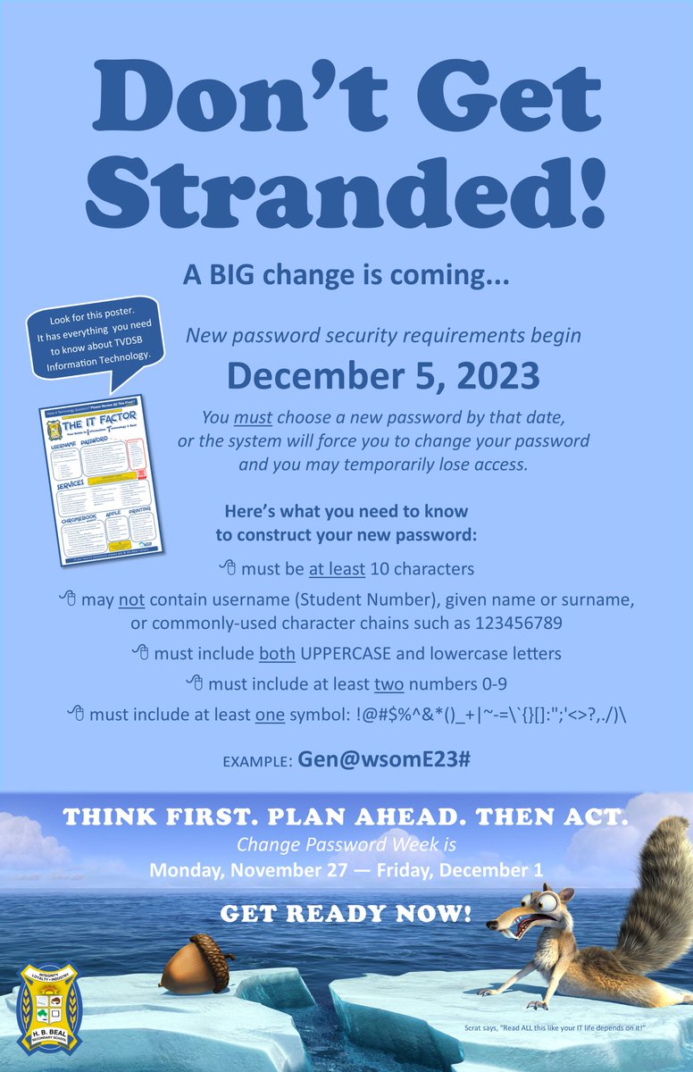 H. B. Beal Secondary tweet media