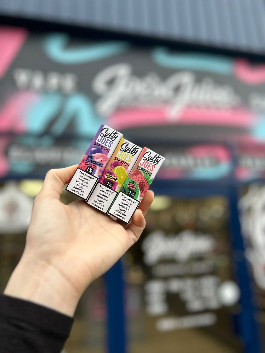 Grab 4 Salty Joe’s for £10, in store or online NOW ❤️‍🔥