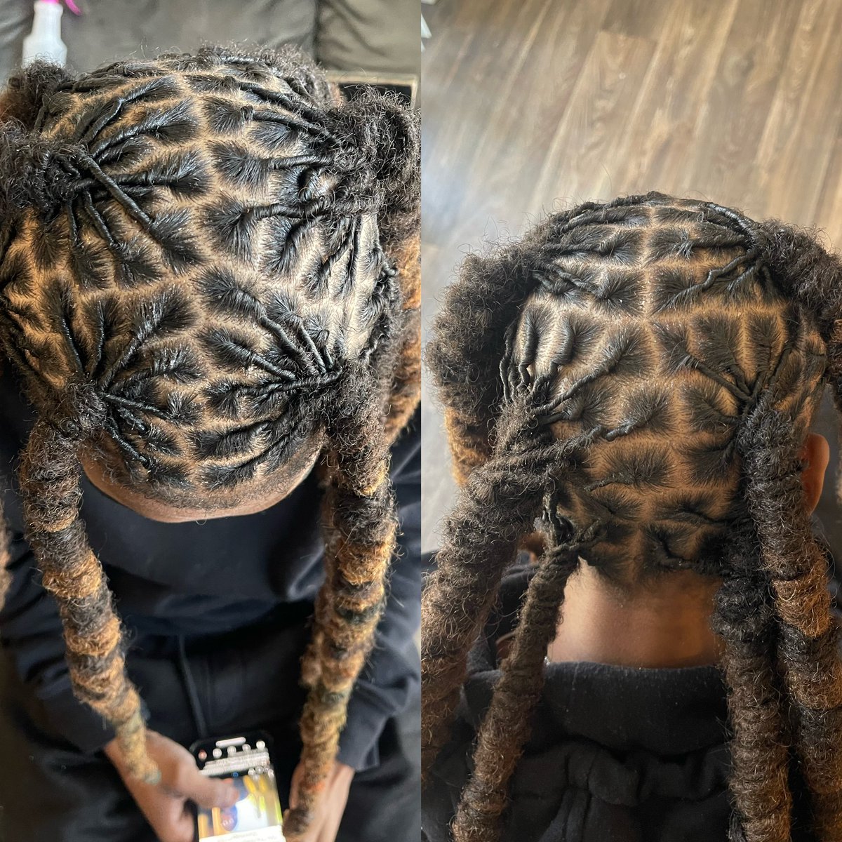 TiaaQween's tweet photo. Still doing my $50 Loc special for the holidays #Va #LocStylist #Twistedbytiaa https://t.co/b7Wsto6xPr