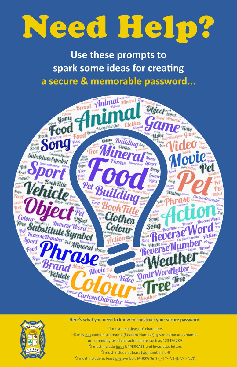 H. B. Beal Secondary (@hbbeal) on Twitter photo Raiders! Please be aware students will be required to change to a secure password beginning December 5, 2023. Details are attached. Be thinking and planning now for the change! You may change your password at any time on a school desktop or Chromebook computer. <a href="/TVDSB/">Thames Valley DSB</a> Raiders! Please be aware students will be required to change to a secure password beginning December 5, 2023. Details are attached. Be thinking and planning now for the change! You may change your password at any time on a school desktop or Chromebook computer. <a href="/TVDSB/">Thames Valley DSB</a>