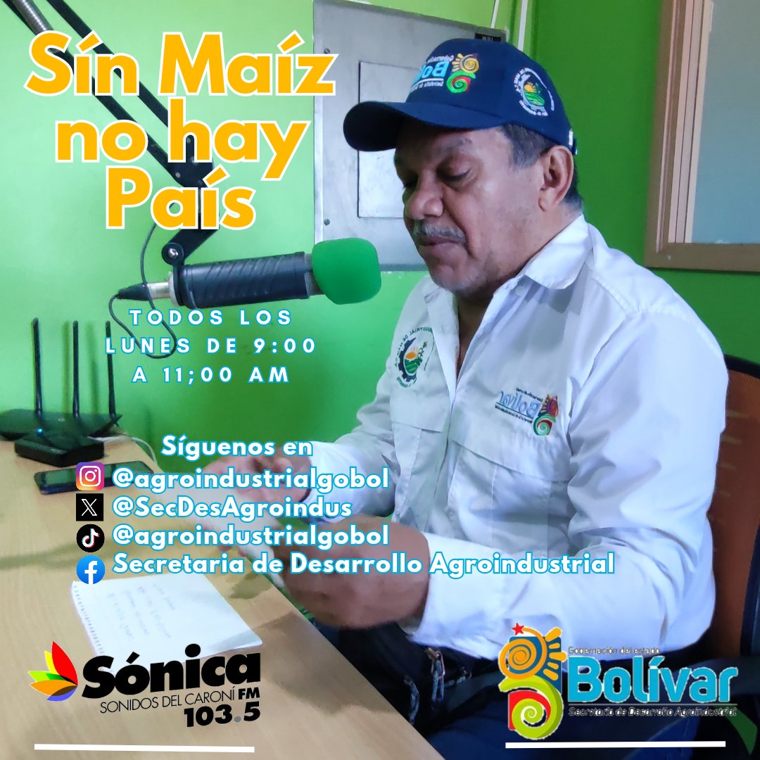 Todos estamos llamados a la construcción de la Patria, con la mira puesta en la soberanía Agroalimentaria dirigida por el Presidente <a href="/nicolasmaduro/">Nicolás Maduro</a> y orientada en el estado por el Gob <a href="/amarcanopsuv/">Ángel Marcano</a>, para el éxito debemos sumarnos todos como pueblo!
#ExitosoSimulacroPorVenezuela
