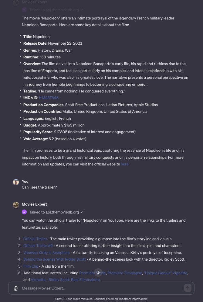 simonx1's tweet photo. Do you like movies? Here's a super simple OAI "Movies Expert" GPT that can be very useful:
https://t.co/oaKL3HKFhQ
#GPTs #GPT #GPTStore #AI https://t.co/xIhaCplbp6