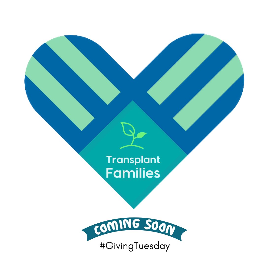 Next week is #GivingTuesday! We are excited to keep bringing strong impacts to the pediatric transplant community. Share the mission. Support the cause. #TransplantFamiliesStrong