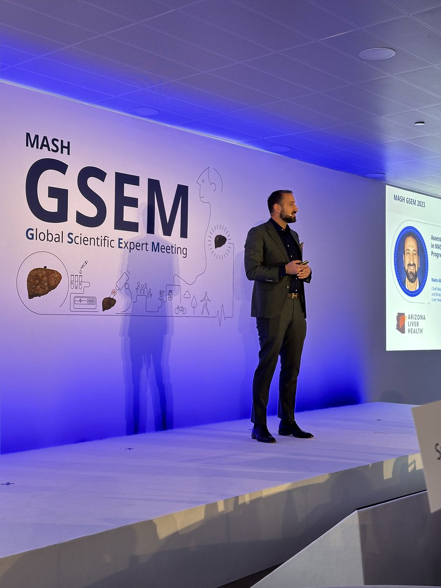 schattenbergJ's tweet photo. @AlkhouriNaim educating emerging liver leaders on latest 💊 pharmacotherapies in #MASH and #fibrosis at the Global Scientific Expert Meeting in Madrid. Options for #SLD @novonordisk @MadrigalPharma @InventivaPharma @akerotx #89bio  ➕many more 🚦➡️ 👹 in the details https://t.co/dxD4K0imlA