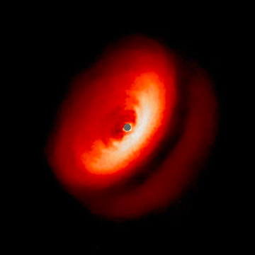 EricLagadec's tweet photo. On me demande souvent pourquoi l'Univers est rempli d'objets en forme de disques, comme ici la galaxie d'Andromède, où l'étoile jeune IM Lupi. Ça vous dit de savoir pourquoi avec un cours de physique simple?   Thread👇
©R.Gendler ESO/Avenhaus https://t.co/baUp80NJUo
