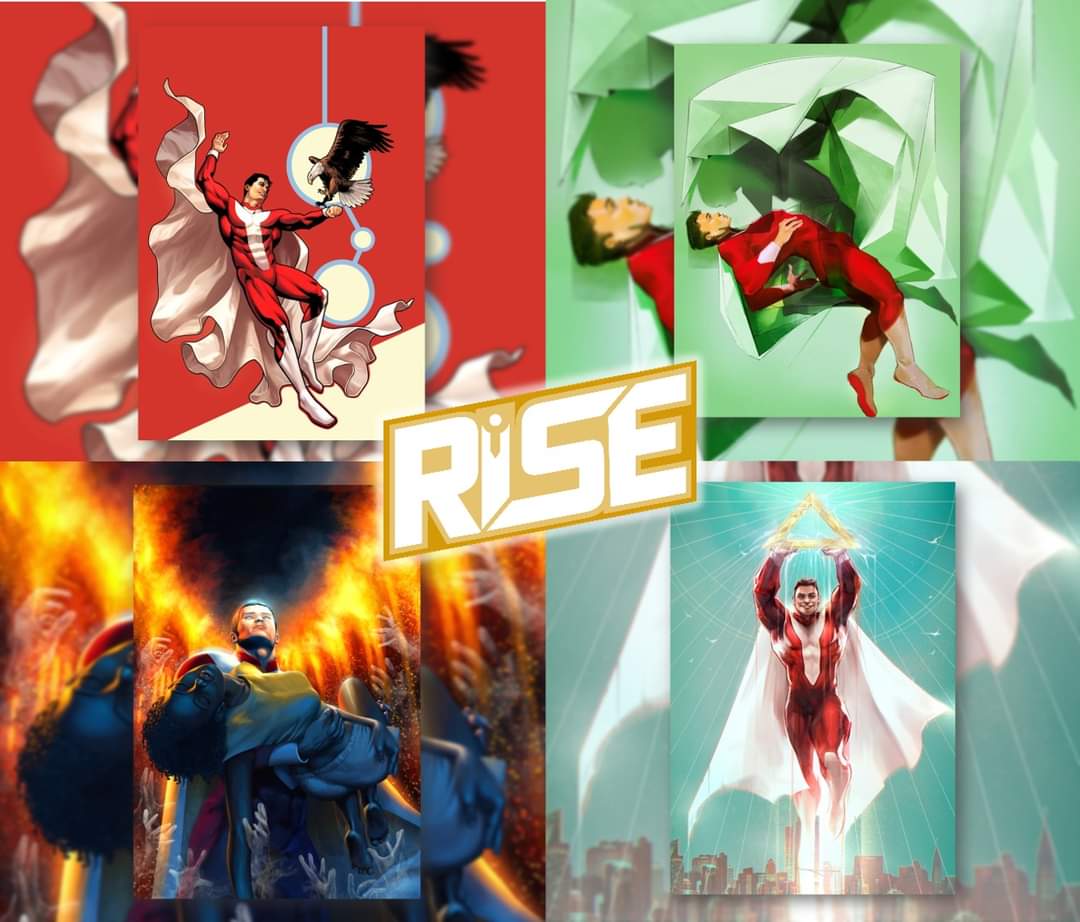 PWatchPress's tweet photo. RISE uses the image of the "Superman" to examine the male ego. It's an emotional, sensual, & dynamic tale about a hero whose powers scale w/ the amount of free dopamine in is body, asking: what would happen if Superman had to FEEL GOOD to DO GOOD? KS ⏩️ https://t.co/unRQ1Aq3Tj https://t.co/IvUnrQfTZP
