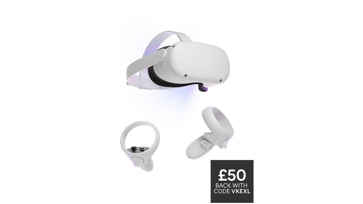 Get a Meta Quest 2 for just £249.99 plus £50 cashback from Very with the promo code 'VKEXL' - essentially making the VR headset half price. #ad eurogamer.net/get-a-meta-que…