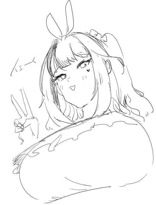 大体茅野が貼ってくれた画像みたいになるけど僕は顔面のライン重視でこんな感じにえらをあんまり描かずに処理してますね 