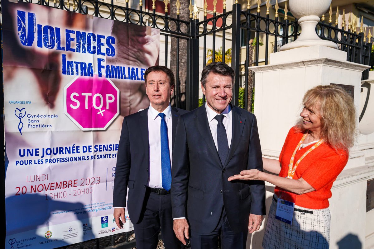Violences intra familiales : Sensibilisation des professionnels de santé et des acteurs sociaux pour mieux repérer, accompagner et secourir les victimes.
Ouverture de la journée de sensibilisation à <a href="/VilledeNice/">Ville de Nice</a> par <a href="/cestrosi/">Christian Estrosi</a>