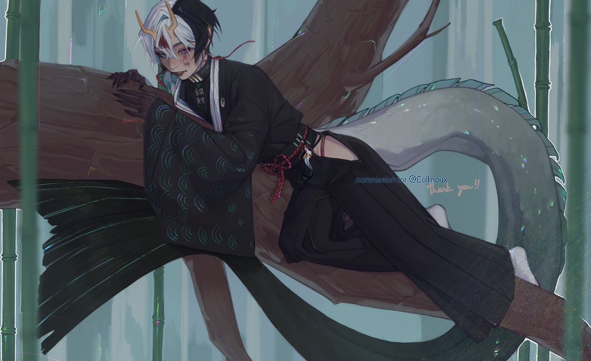 shikei_i's tweet photo. today I present you this oil painting (100% true) I did for my bestie @/Collirioux !! tomorrow?? who knows....๐ซง
#ouxoc #shikeiillust https://t.co/kqB3duCHTs