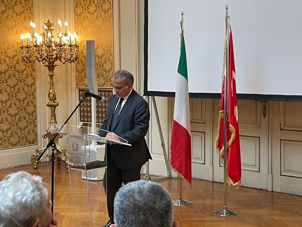 ItalyinTurkiye's tweet image. In the framework of 🇮🇹 #PropellerClub’s visit to 🇹🇷, Ambassador @margiodi hosted a networking session followed by a very fruitful discussion on economic opportunities in the infrastructure and maritime sectors between 🇮🇹 and 🇹🇷. Ziyaret için teşekkür ederiz! ⚓️