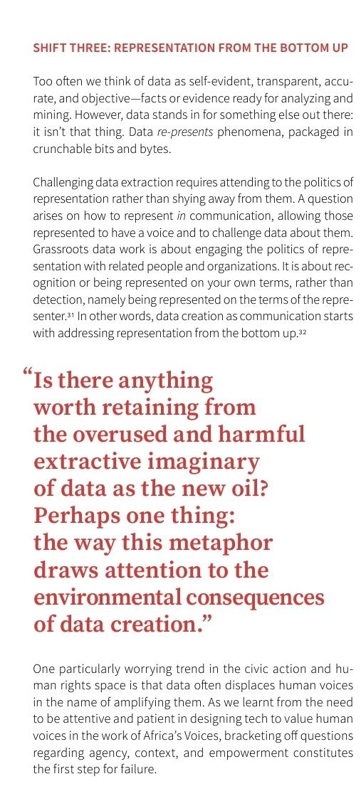 FerrarelliM's tweet photo. Insightful read for those working at the intersection of technology &amp; human rights but also for anyone who wants to challenge the technological status quo👇🏼
#AlfabetismosAumentados 
#AlfabetismosFluidos 
#FluidLiteracies 
#PostdigitalPositionality 
cc @cscolari @BenPatrickWill https://t.co/t2TOPaXJDK