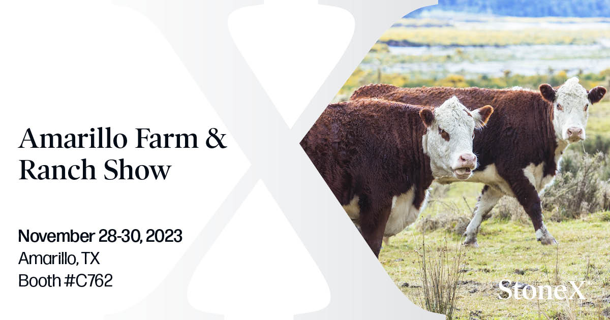 Visit us at Booth #C762 at the Amarillo Farm &amp; Ranch Show, Nov 28-30 to learn more about #Livestock Risk Protection, Farm Advantage, and more.