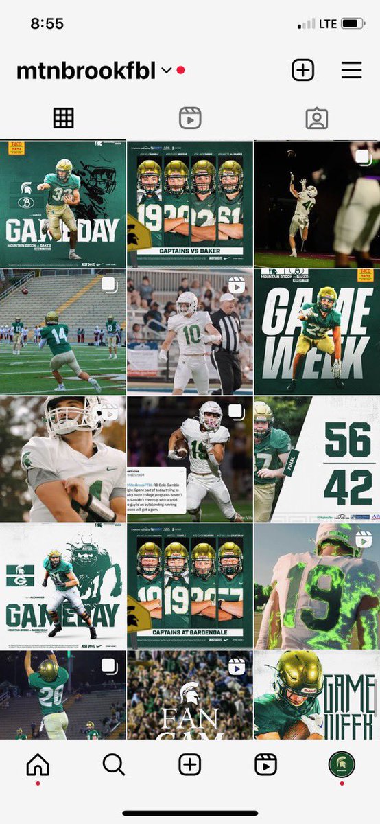 Wm_Galloway's tweet photo. Thanks to the help of @PureGameSports (graphics) & Clay Yeager (video), @MtnBrookFTBL gained 610 followers across Twitter, Instagram and Facebook this season in 12 games.

The team’s digital media presence rivals that of many collegiate programs and provides players and coaches the opportunity to be seen like no other!

Thank you Pure Game, Clay, @YeagerSpartanFB & @mbs_athletics
