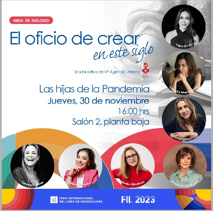 tamaratrottner's tweet photo. ¡Estamos a nada de comenzar la Feria Internacional del Libro de Guadalajara!⁠
⁠
Si estás por allá te invito a la charla “El oficio de crear en este siglo”. El jueves 30 de noviembre a las 16:00 hrs. En el salón 2, planta baja.⁠
⁠⁠ https://t.co/sDZBpIg7up