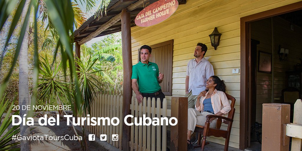 🎉🌴 ¡Feliz Día del Turismo Cubano a todos los amantes del viaje y la aventura! 🛫🌎 Celebremos juntos la riqueza cultural, la belleza de nuestros destinos y la hospitalidad que nos hacen únicos. 🏞️🏖️ #díadelturismocubano #conocecubacongaviotatours #GaviotaTurismo