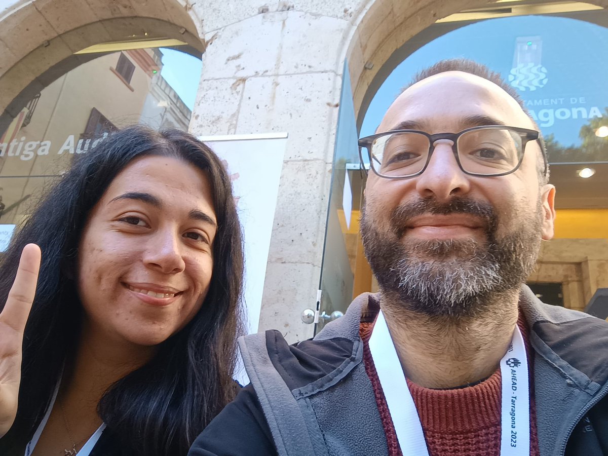 AntProfico's tweet image. Wonderful #AHEAD23 meeting in Tarragona! I'm happy to have had the chance to participate and discuss #virtualanthropology and #opensource #R tools! Special thanks to the organizers of the @AHEADmeeting_ and to all the friends and colleagues I met there.