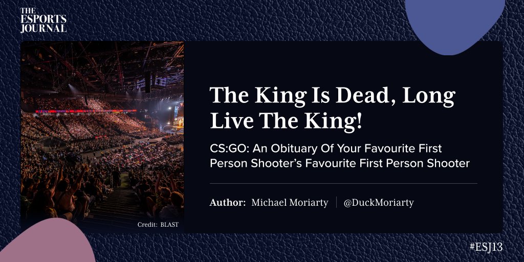 The king is dead, long live the king! 

It wouldn’t be right to not have a feature in the #ESJ13 on CS:GO. So here it is… 

Author <a href="/DuckMoriarty/">duck.</a> 
issuu.com/esportsinsider…