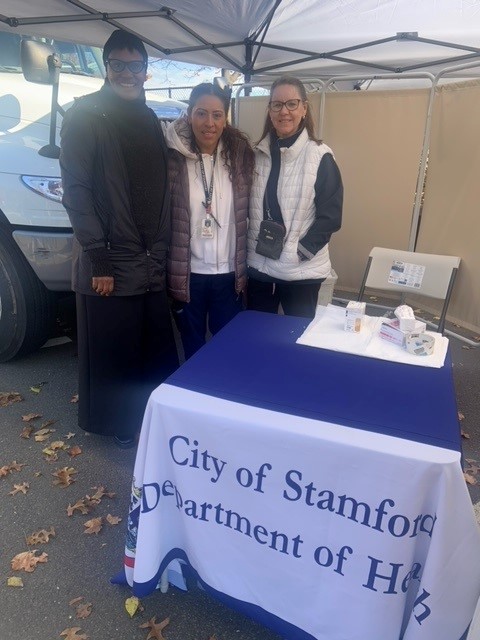 Cinthia and Theresa, our nurses pictured here with Superintendent Dr. Lucero, provided 32 flu shots to residents this weekend at a food giveaway sponsored by Filling in the Blanks. Thank you to Cinthia and Theresa for your great work! 

<a href="/CityofStamford/">City of Stamford</a> <a href="/SPSSuper/">Stamford Schools</a> <a href="/Filling_blanks/">fillingintheblanks</a>