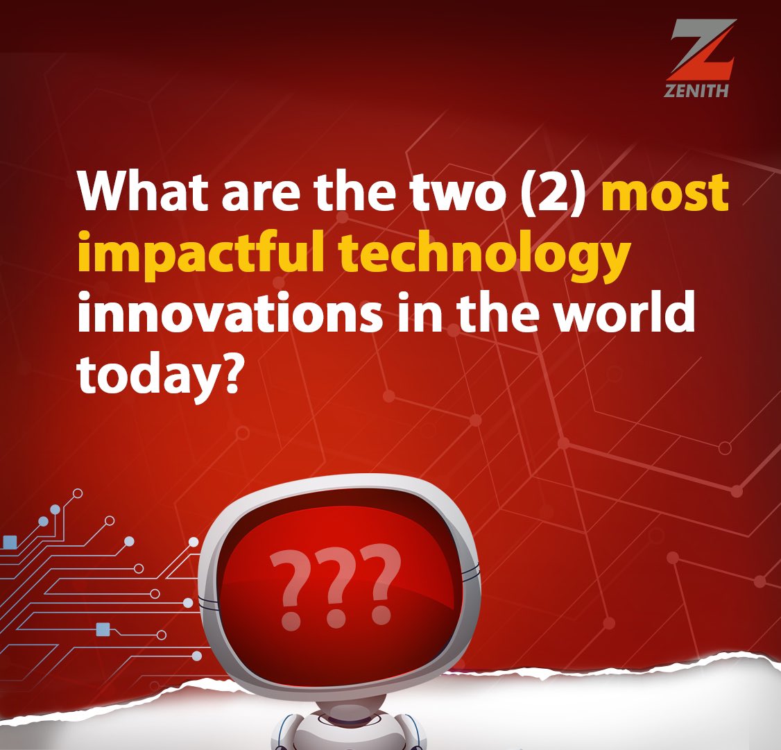 ZenithBank's tweet image. Tell us in the comments below.

#ZenithBank #ZBTechFair2023 #Tech #Teaser #Riddles #TechFair #Technology #Monday #Thoughts #Genius #Inventions #Innovations #FutureForward3