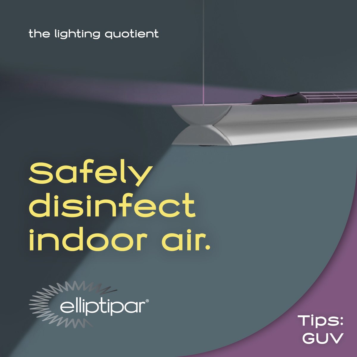 The #elliptipar G417 and G51x luminaires provide effective upper-room air #disinfection and high-performance, #lowglare interior #lighting, making it a no-brainer for #lightingsolutions for occupied indoor spaces.

#GUV #ultraviolet #germicidal #lighting #wellness #ASHRAE