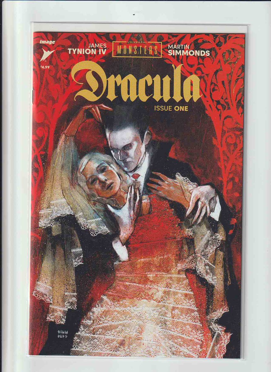 #UniversalMonsters: #Dracula #1 (2023) #MartinSimmonds Cover & Pencils / #JamesTynionIV Story 'Dracula'  rarecomicbooks.fashionablewebs.com/Universal%20Mo…  #KeyComicBooks #SkyboundComics #Skybound #SkyboundUniverse #ComicBook #ImageComics