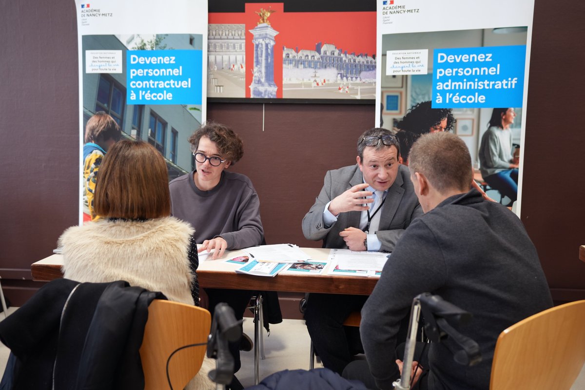 Académie de Nancy-Metz (@acnancymetz) on Twitter photo #SEEPH2023 Aujourd'hui débute la semaine européenne pour l’#emploi des personnes #handicapées. L’<a href="/acnancymetz/">Académie de Nancy-Metz</a> était présente au Job Dating organisé ce lundi 20/11 par <a href="/capemploi_/">Cap Emploi</a> et @pole_emploi, au <a href="/DomaineAsnee/">Domaine de l’Asnée</a> à Villers-lès-Nancy pour promouvoir les métiers de <a href="/education_gouv/">Ministère Éducation nationale</a> #SEEPH2023 Aujourd'hui débute la semaine européenne pour l’#emploi des personnes #handicapées. L’<a href="/acnancymetz/">Académie de Nancy-Metz</a> était présente au Job Dating organisé ce lundi 20/11 par <a href="/capemploi_/">Cap Emploi</a> et @pole_emploi, au <a href="/DomaineAsnee/">Domaine de l’Asnée</a> à Villers-lès-Nancy pour promouvoir les métiers de <a href="/education_gouv/">Ministère Éducation nationale</a>
