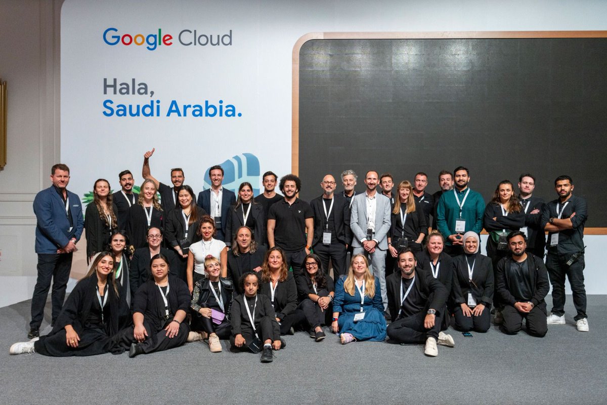 ImaginationGLBL's tweet photo. Last week we had the honour of supporting the launch of @googlecloud in Saudi Arabia, an important moment for the Kingdom marking a move to digital transformation and build for the future. It is great to be at the forefront of such a significant market with a leading tech brand. https://t.co/U4O52ARN7K
