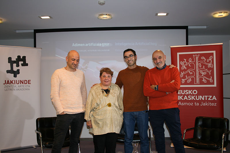 ei_sev's tweet photo. Eusko Ikaskuntza y @jakiunde organizan una sesión de debate sobre Inteligencia Artificial en la presentación del número 67.2 de la RIEV-Revista Internacional de los Estudios Vascos. https://t.co/Sxak86ej2a
#AsmoztaJakitez #RIEV https://t.co/JoUp7nQCuE