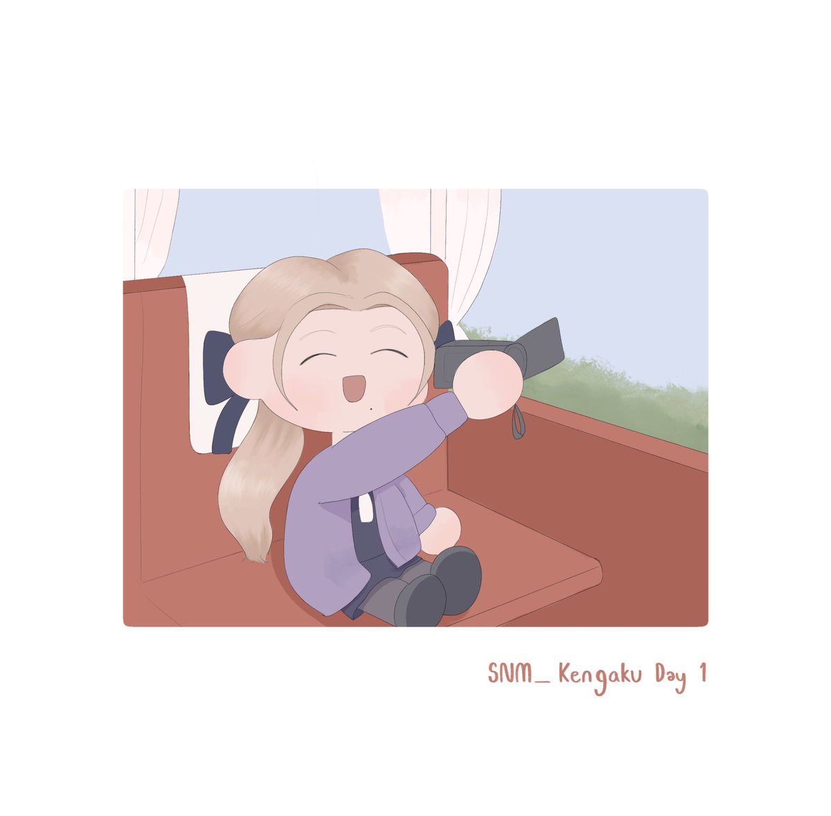 Er1n_snm's tweet photo. #SNM_kengaku | #SNM_kengaku50 DAY 1

พอขึ้นรถบัสก็เริ่มถ่ายคลิป Vlog  ให้เหล่าผู้ติดตามอย่างทันที 

(เพิ่งว่างค่ะ เลยมารันสตอรี่ตอนนี้ มาบวกได้นะคะ!) https://t.co/yp5pjyU2B9