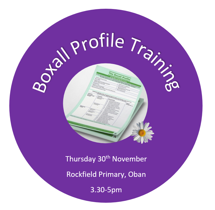 ArgyllButeEPS's tweet photo. This session will enable practitioners to utilise the Boxall profile to better identify and address pupils social, emotional and mental well-being needs. A warm welcome awaits!
#OCTNE #Boxall #nurture
For more information:
https://t.co/nN2TKjfDUK https://t.co/ug3bbTPLKH
