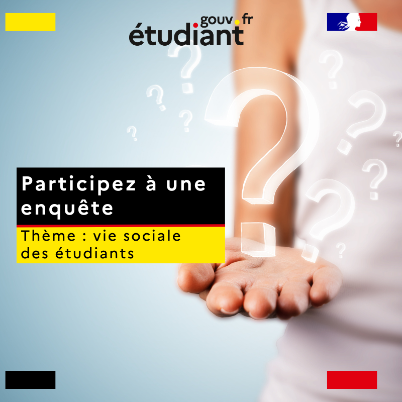 📢 Des chercheurs du <a href="/CNRS/">CNRS 🌍</a> vous proposent de participer à une enquête sur la vie sociale étudiante. L’objectif est de trouver des solutions pour améliorer vos conditions de vie, sécurité et prise en charge.

Vous souhaitez participer 👉 swll.to/JF6eF