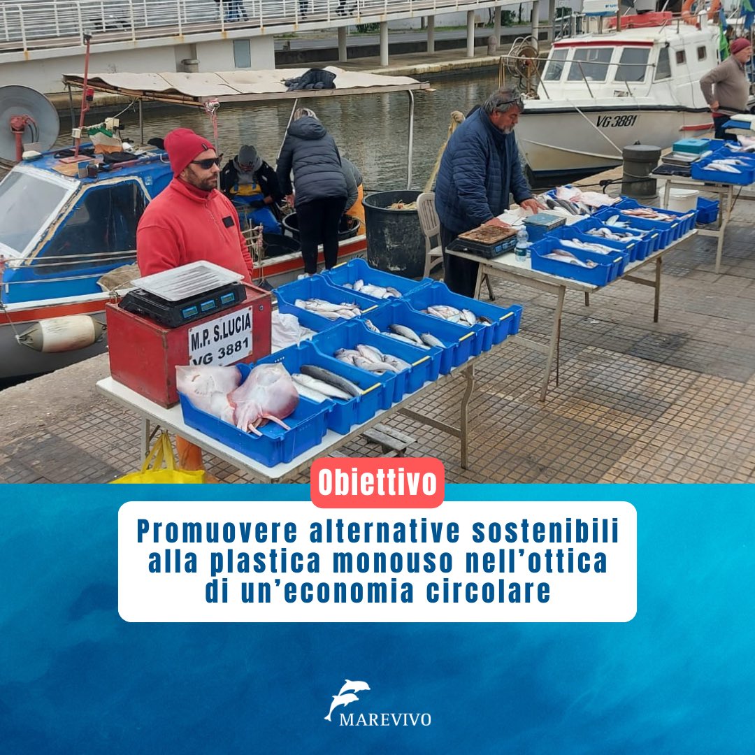 MarevivoETS's tweet photo. Abbiamo lanciato a Viareggio la nuova campagna nazionale #BlueFishers contro l’inquinamento marino da polistirolo, coinvolgendo i pescatori della piccola pesca artigianale nell’utilizzo delle vaschette riutilizzabili e riciclabili 🎣♻️
Per saperne di più https://t.co/HYgPe84uJs https://t.co/J6827oMTRZ