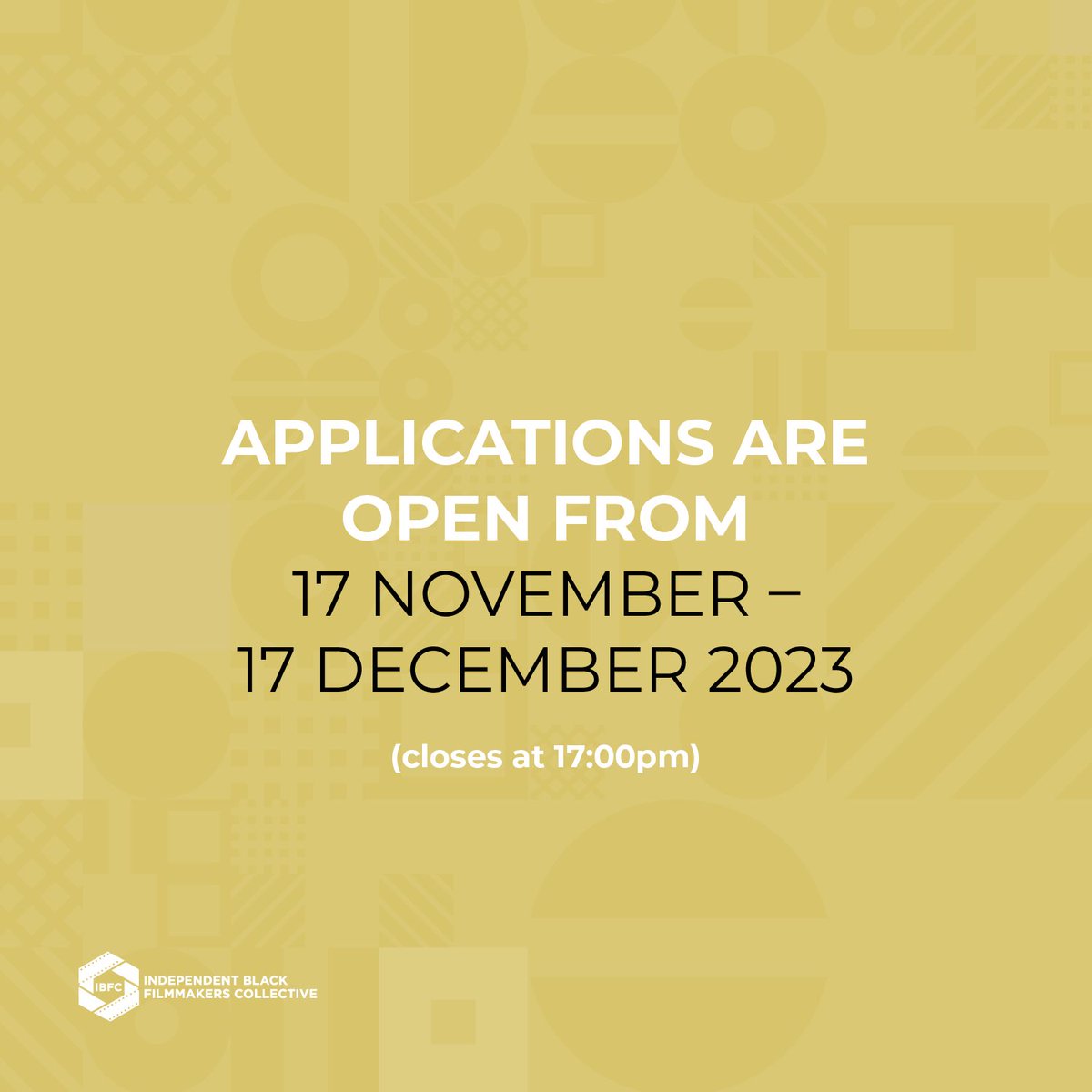 The IBFC is offering a 4 weeks internship programme for Film graduates 🎓 starting January 2024 to February 2024. Great opportunity for onset  and industry experience. APPLICATIONS ARE NOW OPEN 🎬

For more visit 🔗 
bit.ly/47bxDoq 
Closing 17 December 2023 

#internship