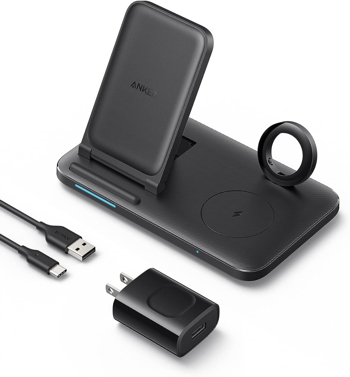 sobore's tweet photo. Anker Foldable 3-in-1 Wireless Charging Station with Adapter 35% off! #BlackFridayDeals #BlackFriday 
https://t.co/FpbWkeYe48 https://t.co/aksBhmPnfj