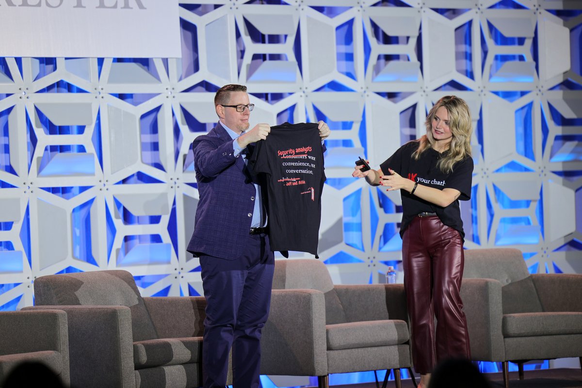 forrester's tweet photo. What an awesome 2023 #ForrSecurity event this was! Thank you to everyone that joined us last week and participated in the many conversations about security and risk's opportunities and challenges! https://t.co/DlNbQJMU7f
