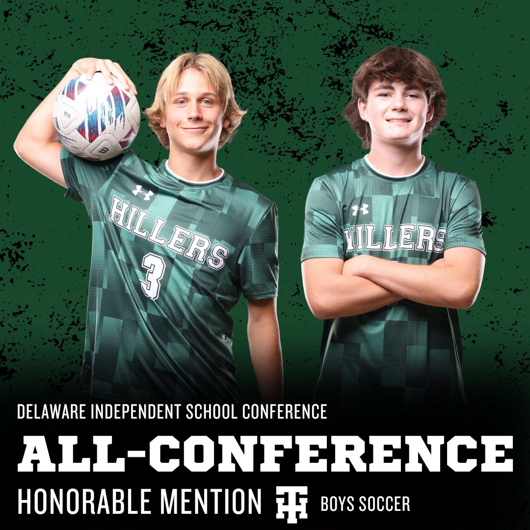 hillerssports's tweet photo. Congratulations, Hillers! 10 boys soccer players earned All-Conference honors⚽️ 

1st:
Tommy Hanna Jr. '24
George Peddrick '26
Robby Saunders '24
Tate Peddrick '24
Chase McDonald '27
2nd:
Bo Hanna '25
Liam Duke '27
Reece Petrunich '24
Hon:
Max Bahinski '27
Dailey Welshmer '26 https://t.co/mD9Yiswa0I