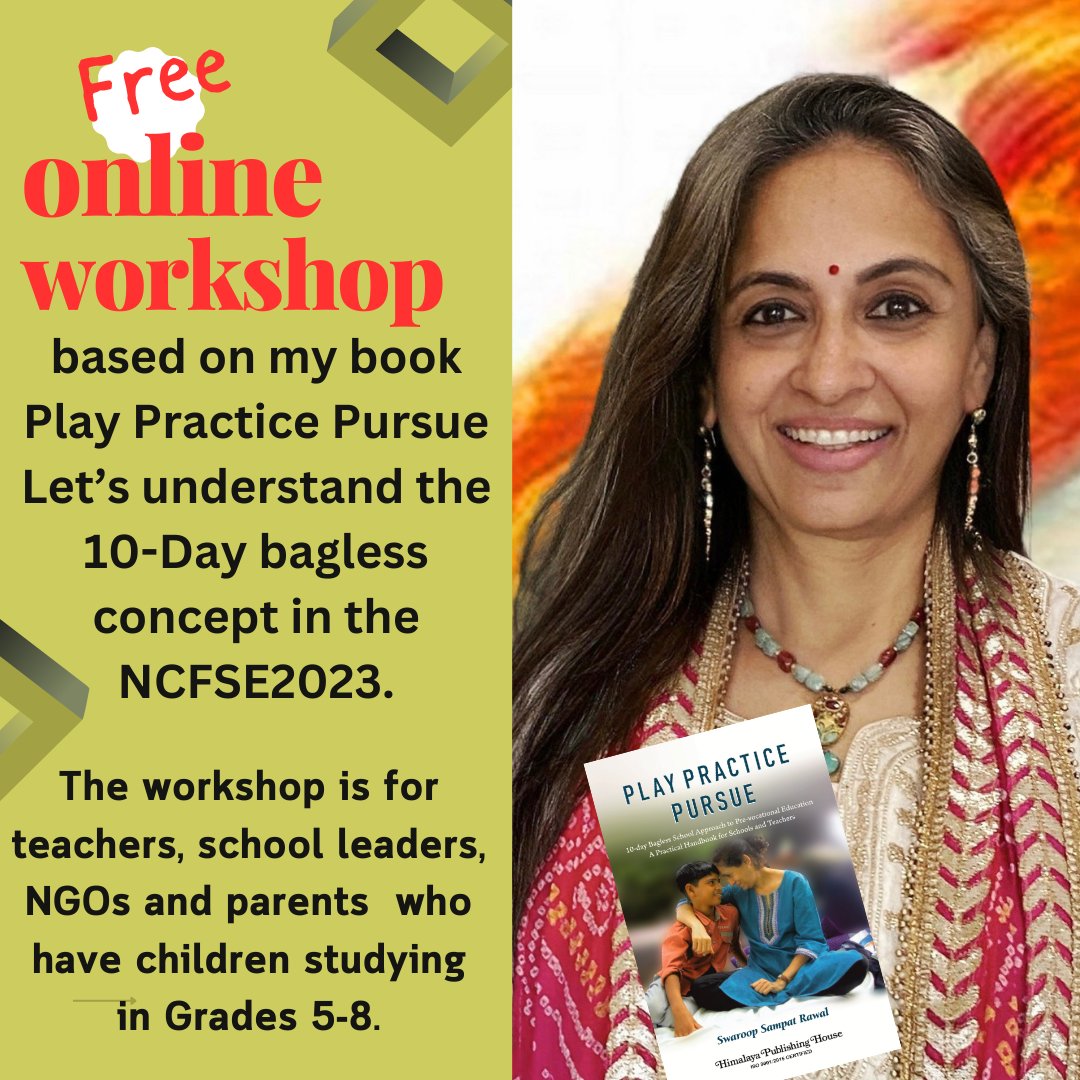 Workshop alert! 
If you've filled out the form, get ready for the workshop on weekends. Emails with links are coming your way based on your chosen subjects. 
First up: multidisciplinary education on Saturday, 25th November '23! 
#AmritKaal