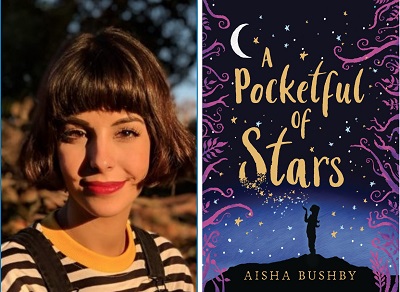 Welcome Aisha Busby to our Virtual Book Tour! Visit our blog to listen to the author talk about her book, A Pocketful of Stars, and explore the teaching resources. forum.teachingbooks.net/2023/11/aisha-… @LernerBooks @aishabushby