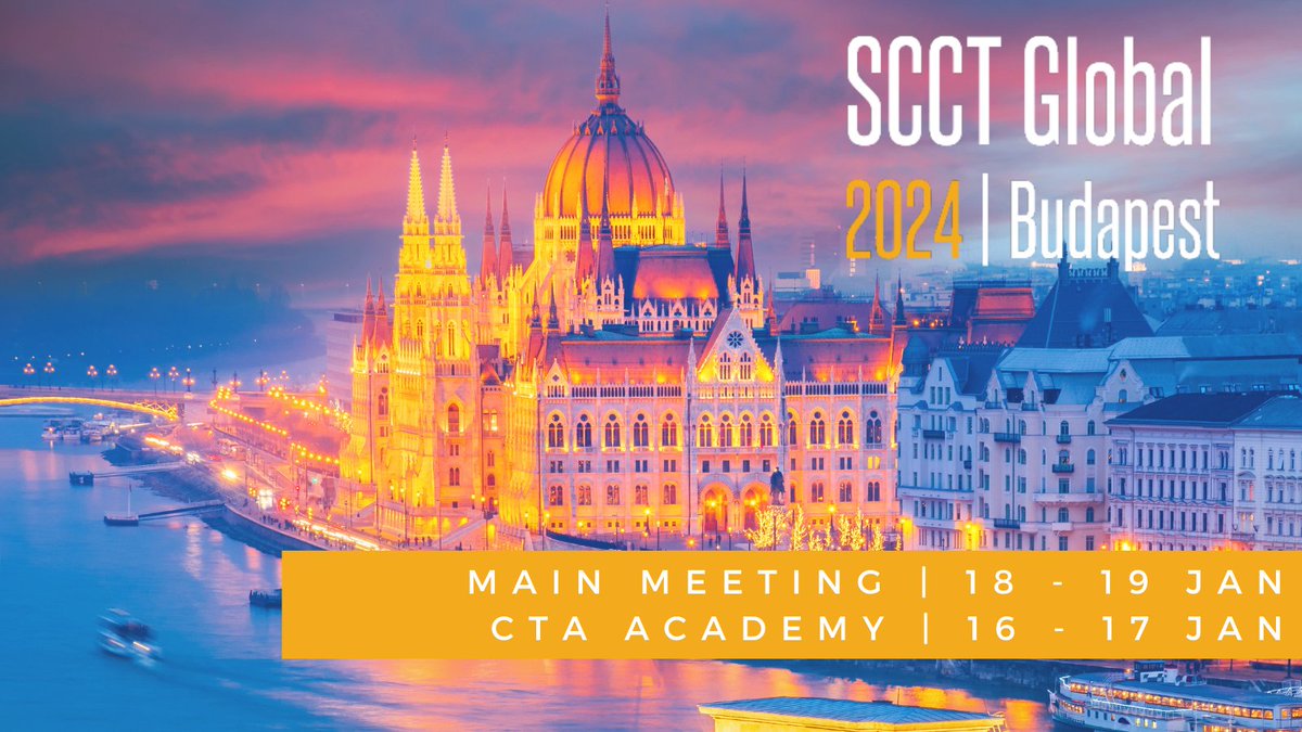 Join us in Budapest for #SCCTGlobal2024 to explore the rapidly evolving field of #YesCCT and learn from global experts. @PalMaurovich @imagingmedsci @gpontone1 @MBittencourtMD Learn more: scct.org/page/SCCTGloba…