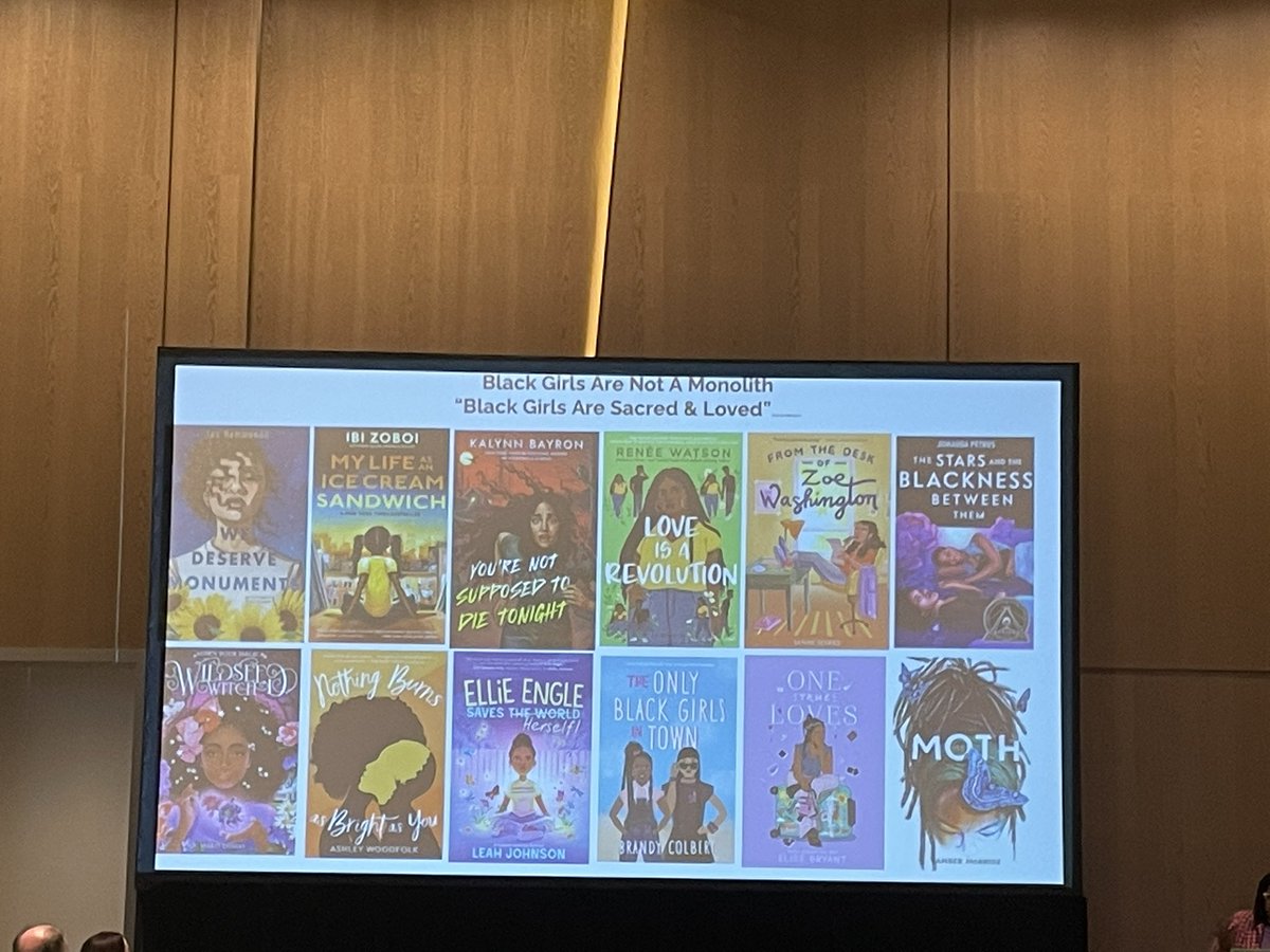 Had a great time at NCTE. Always inspiring. Diverse books matter. #NCTE23