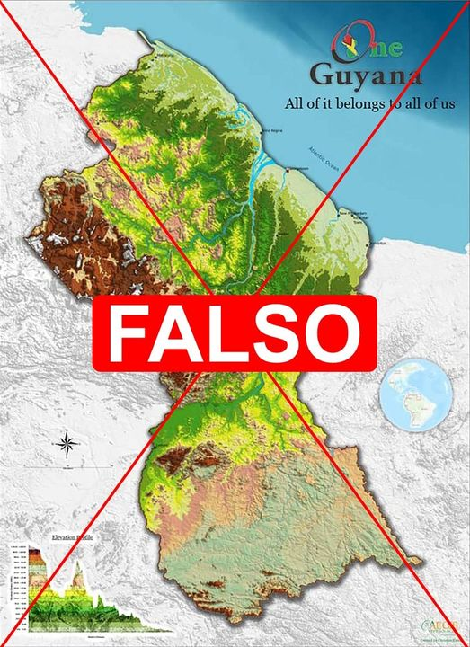 #Recuerda #20Nov El mapa que publica Guyana es FALSO! 

COMPARTE LA VERDAD. #Mimapa